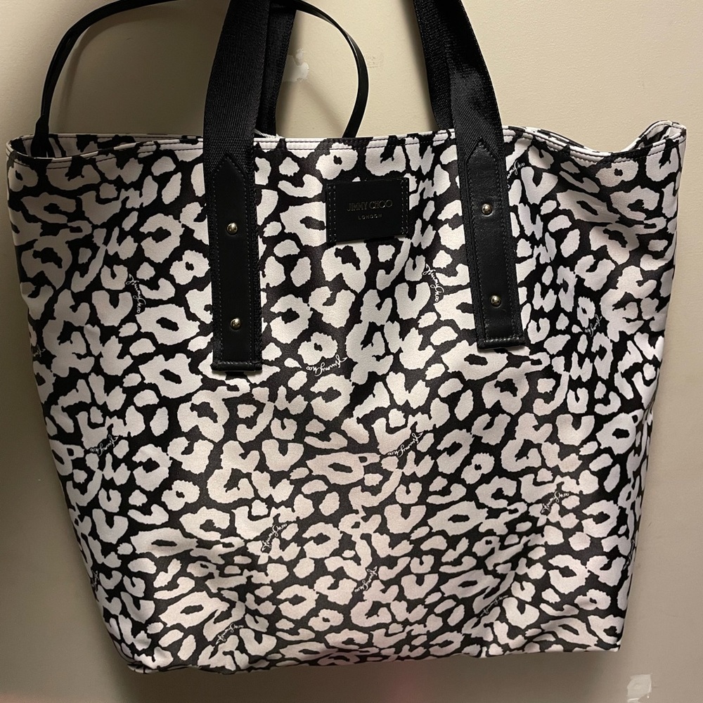 Brand new Jimmy Choo Candice tote + removable side pouch